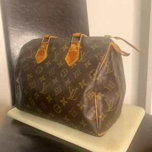 100% Authentic Louis Vuitton Monogram Speedy 25